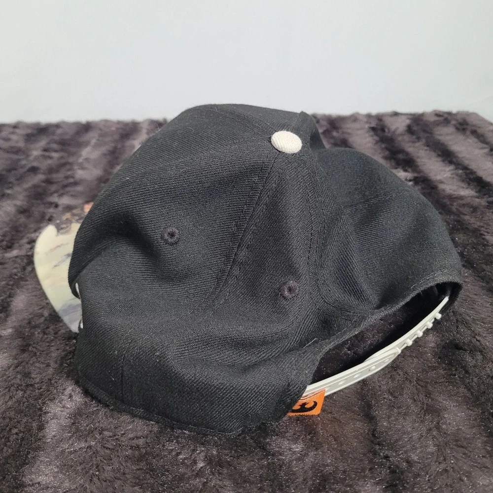 New Era 9FIFTY Star Wars Rogue One Snapback Hat Black Flat Brim Movie Promo OSFM